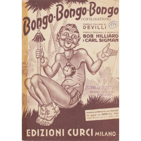 Spartito Music Sheet di `Bongo, Bongo, Bongo` - Fox moderato, canzone slow,