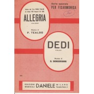 Spartito Music Sheet di `Allegria, Dedi` - Valzer, Polca