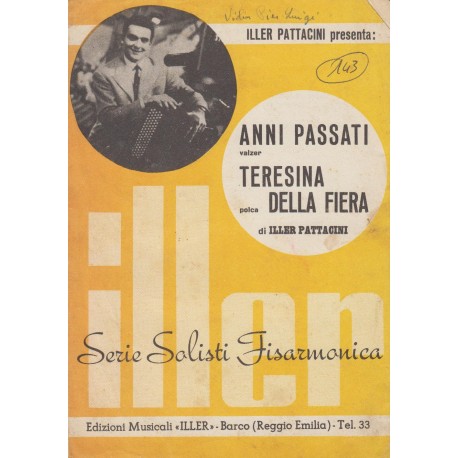 Spartito Music Sheet di `Anni Passati, Teresina della Fiera` - Valzer, Polca
