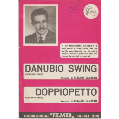 Spartito Music Sheet di `Danubio Swuing, Doppiopetto` - moderato swuing,