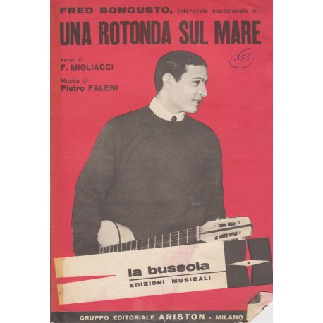 Spartito Music Sheet di `Una Rotonda sul Mare` - slow rock