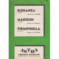Spartito Music Sheet di `Eleganza, Madison, Pirimpinella` - Valzer, mazurka