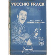 Spartito Music Sheet di `Vecchio Frack` - mambo,
