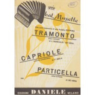 Spartito Music Sheet di `Tramonto, Capriole, Particella` - valzer brillante, mazurca, polca brillante