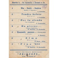 Spartito Music Sheet di `Ba, Bajo, Bajon, Tendre Bolero - beguine, valzer, mazurka