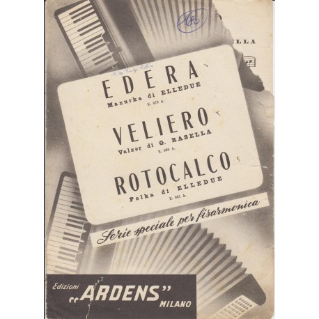Spartito Music Sheet di `Edera, Veliero, Rotocalco` - Mazurka, valzer, polka